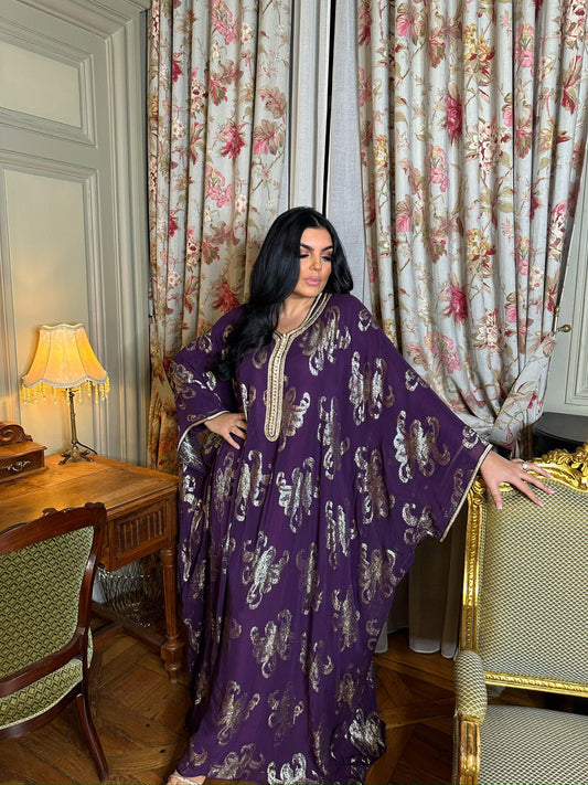 Vente abaya Fluide Brodé