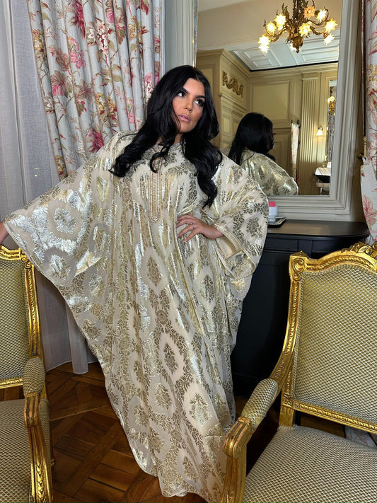 Vente abaya Ample Brodé