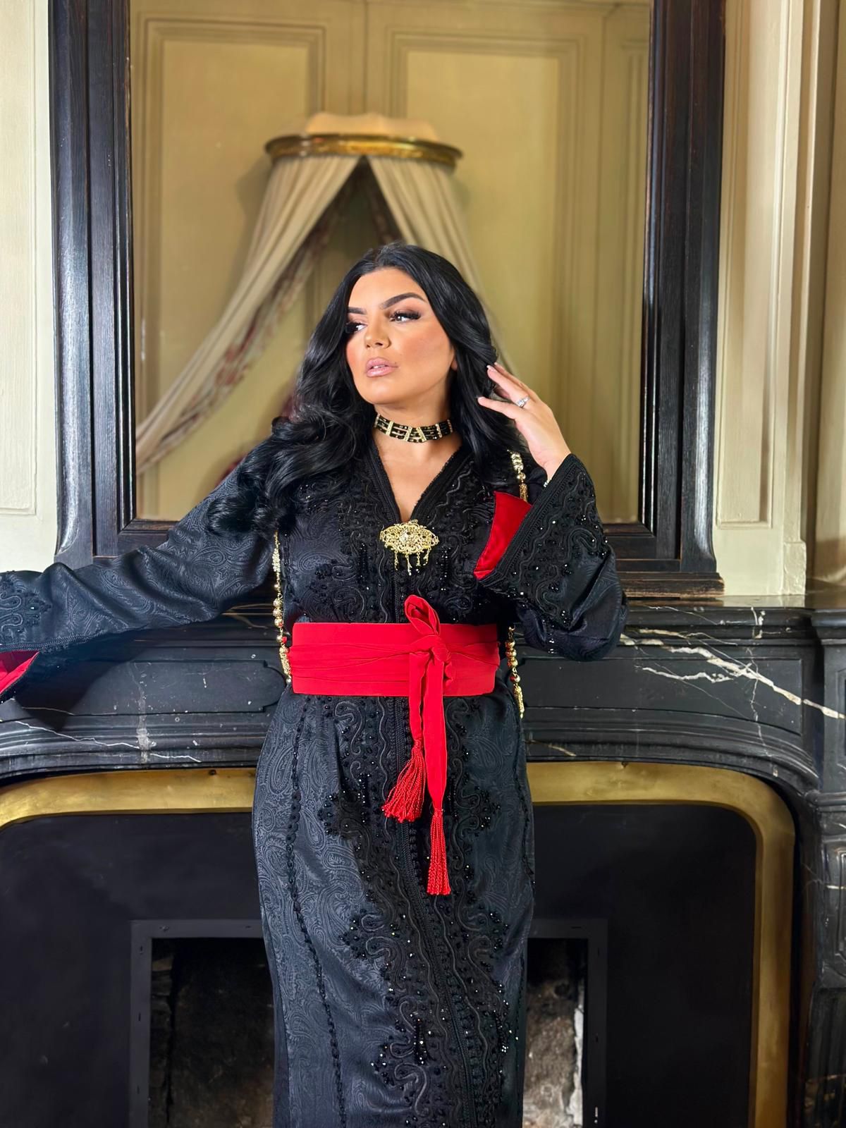 Location - Caftan “SULTANA NOIRE” – Passion Impériale