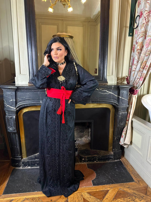 Location - Caftan “SULTANA NOIRE” – Passion Impériale