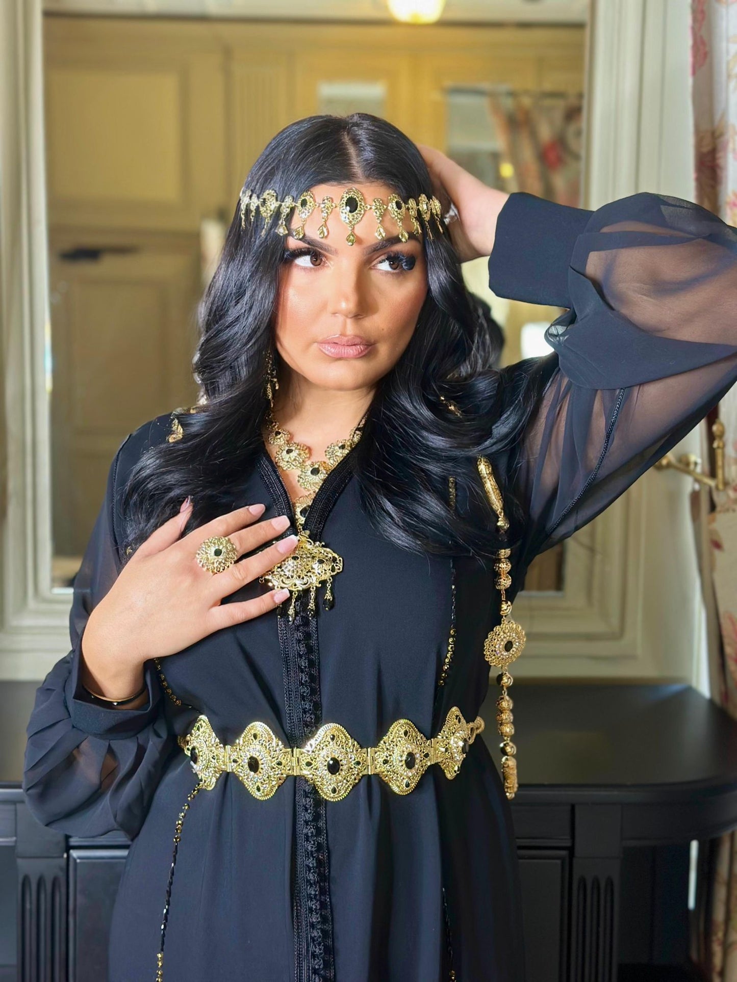 Location - Caftan “LAYALI” – Nuit Dorée