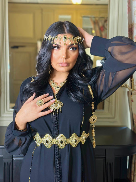 Location - Caftan “LAYALI” – Nuit Dorée