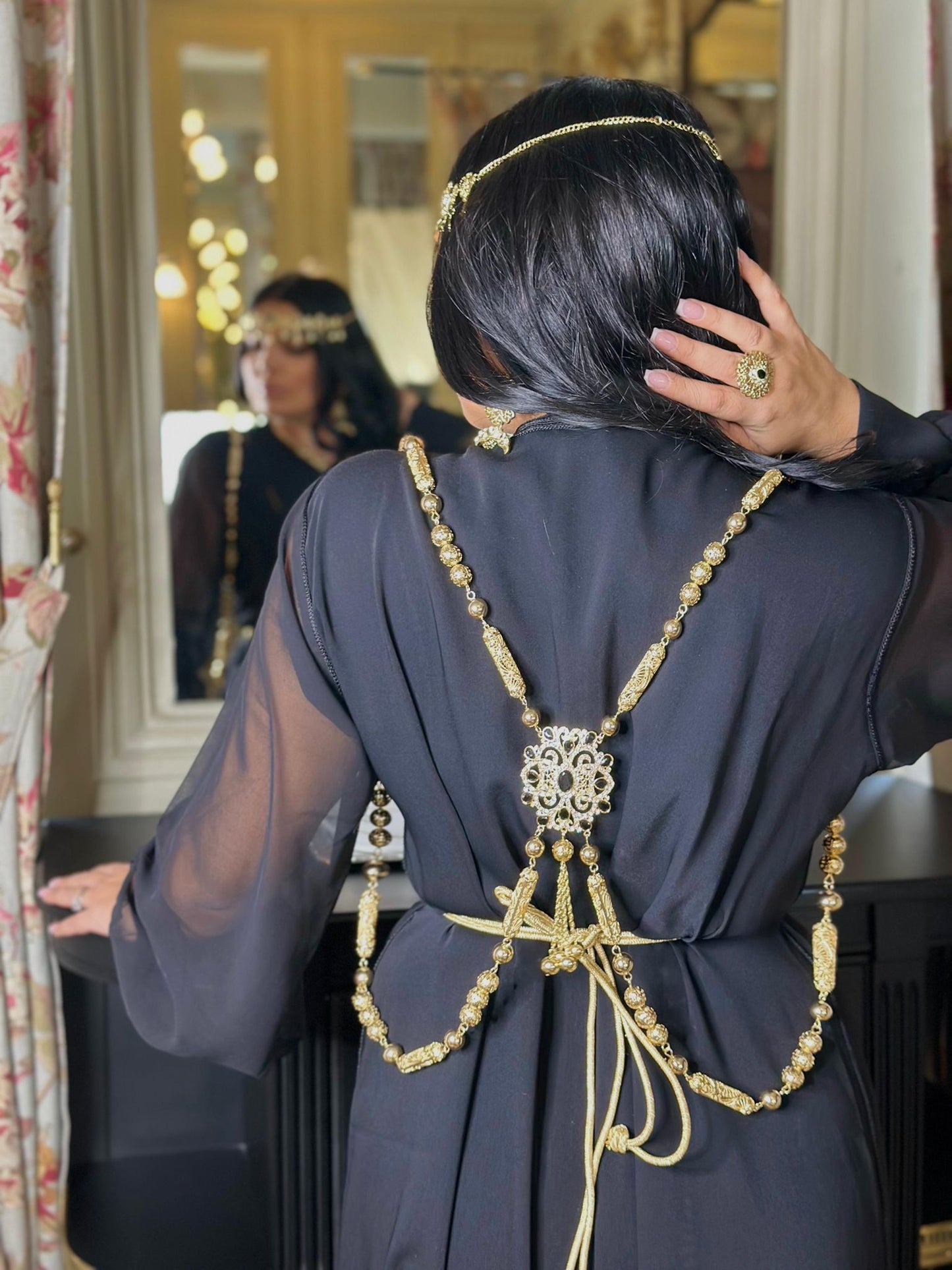 Location - Caftan “LAYALI” – Nuit Dorée