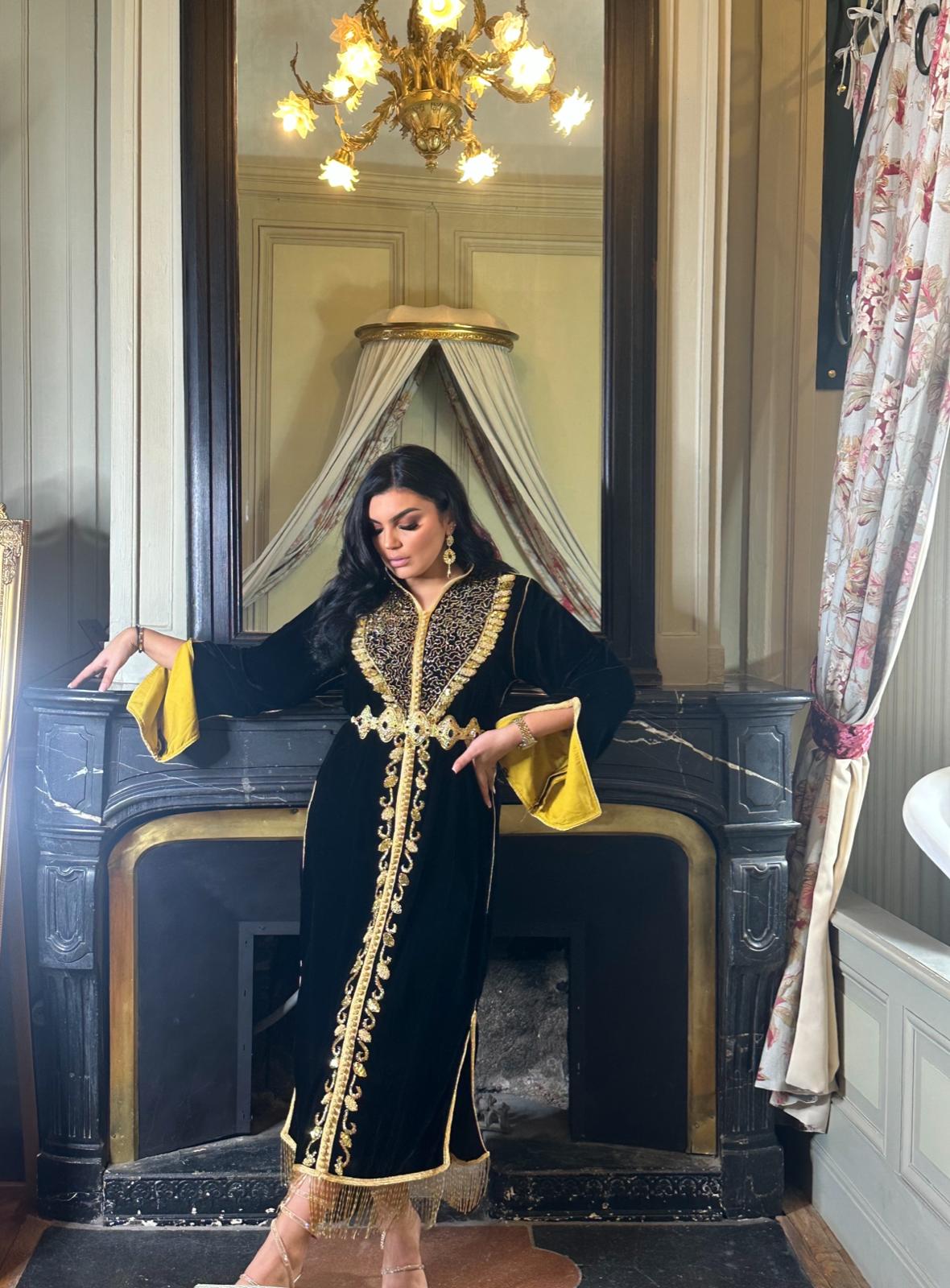 Location - Caftan “JASMINE” – Or Majestueux