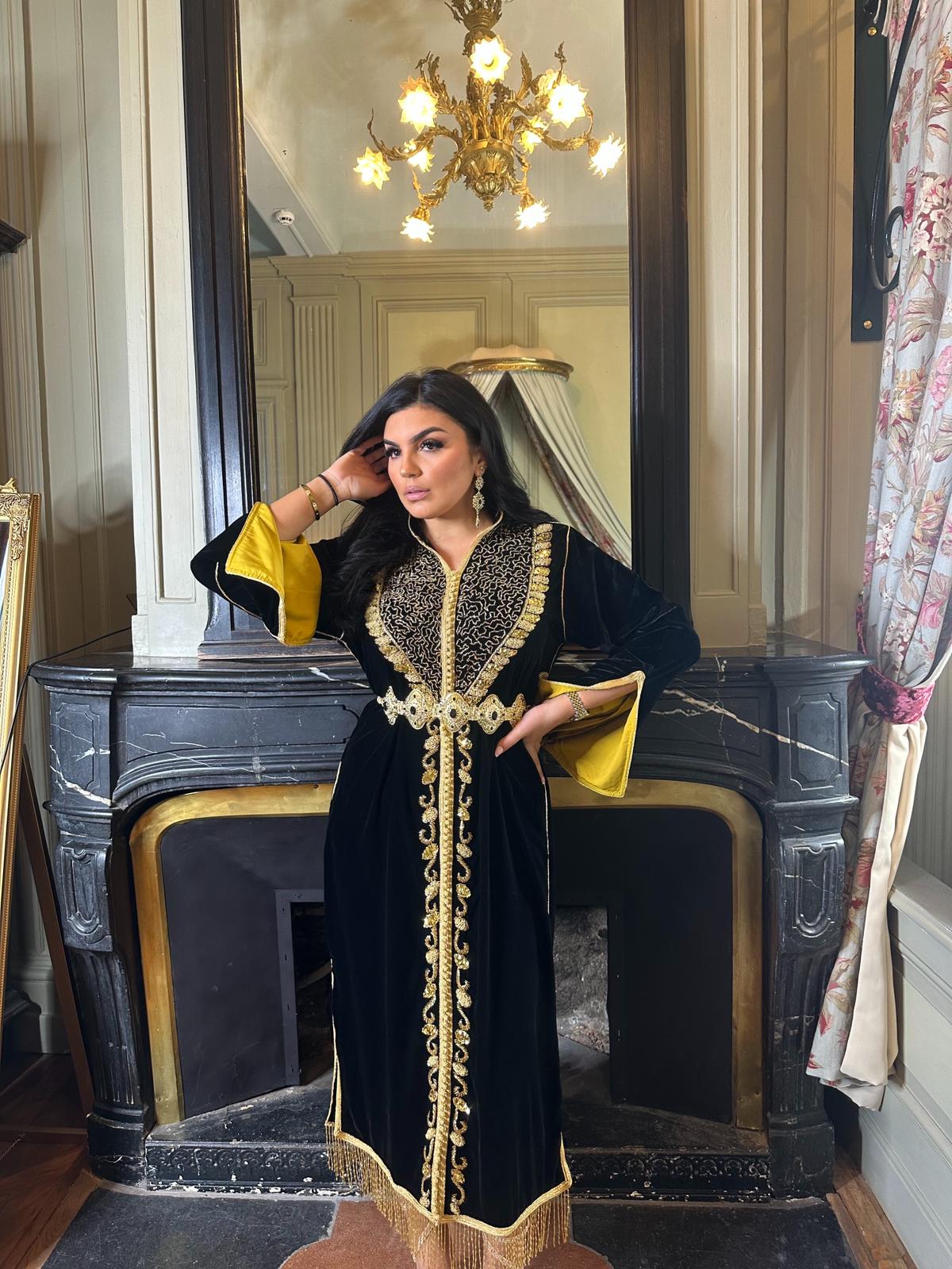 Location - Caftan “JASMINE” – Or Majestueux
